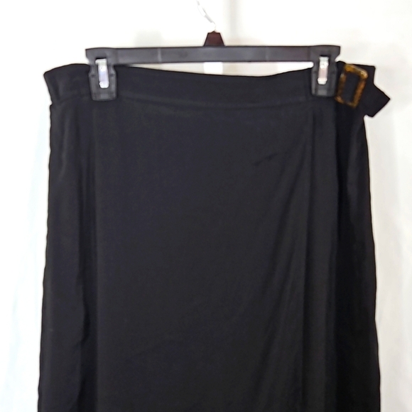 Max Studio Black Skirt Size XL - Picture 2 of 8